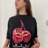 REMERA OVERSIZE NEGRA