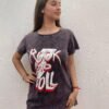 REMERA OVER NEGRA