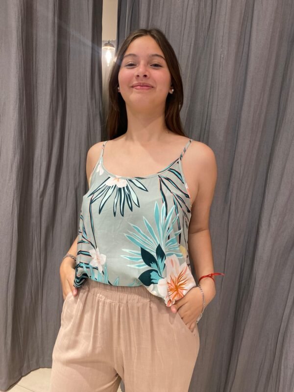 MUSCULOSA FIBRANA ESTAMPADA