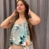 MUSCULOSA FIBRANA ESTAMPADA