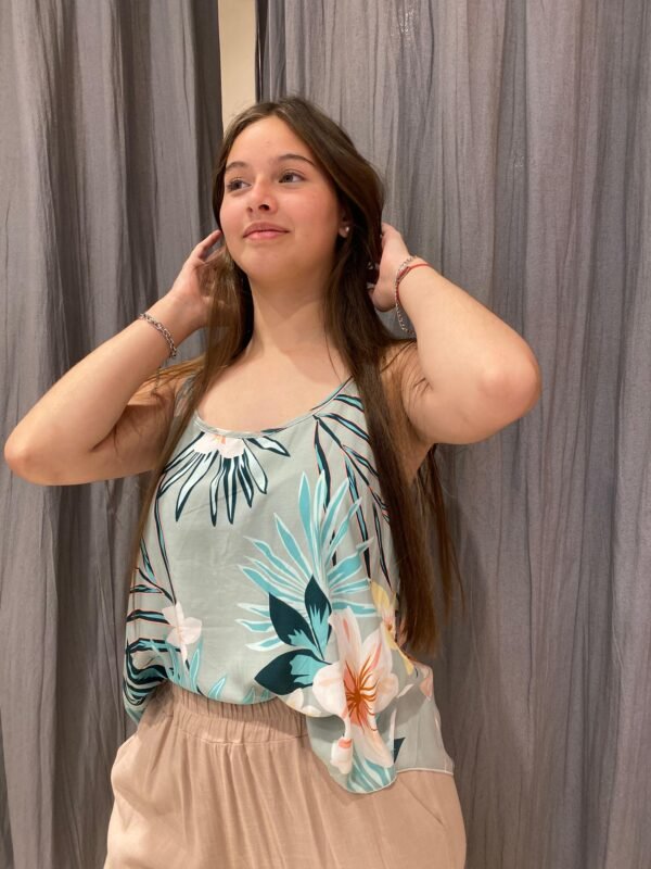 MUSCULOSA FIBRANA ESTAMPADA