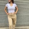 PANTALON CLASICO BEIGE
