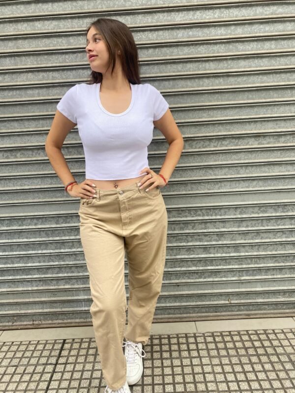 PANTALON CLASICO BEIGE