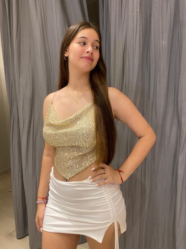 TOP LENTEJUELAS