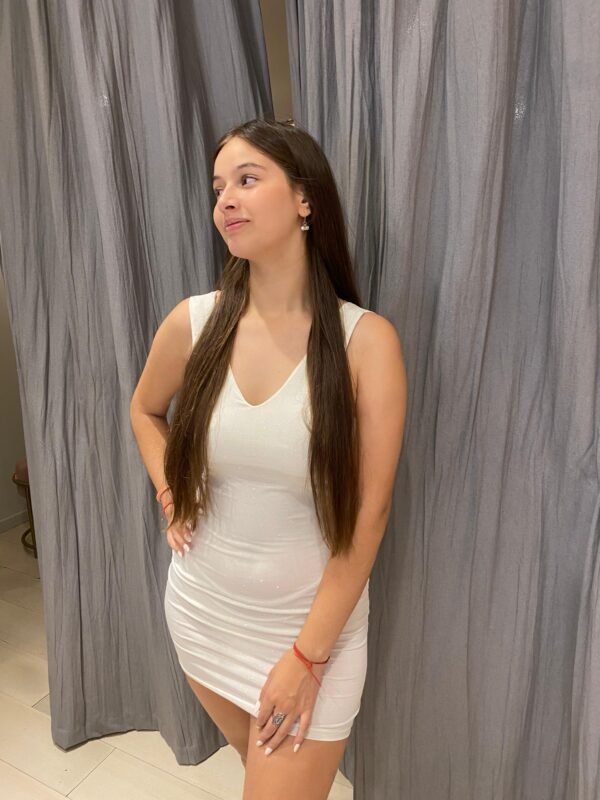 VESTIDO MICROFIBRA