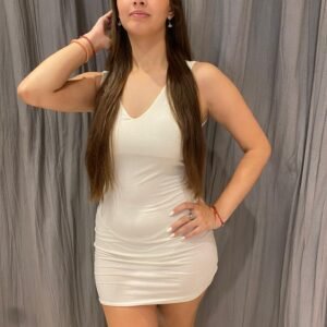 VESTIDO MICROFIBRA