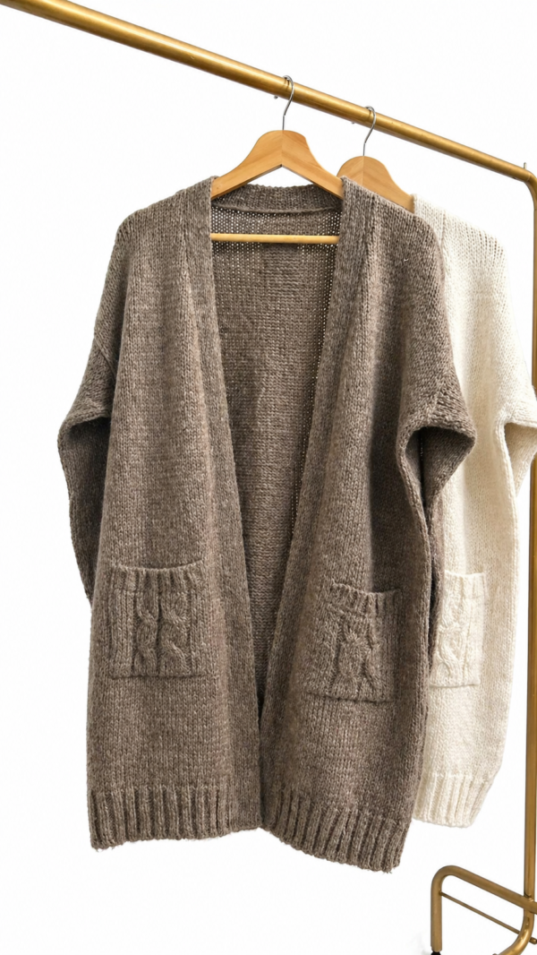 CAMPERA ACRILICA KIMONO