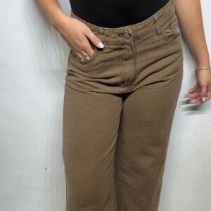 JEANS PALAZZO CHOCOLATE