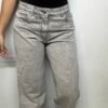 JEANS PALAZZO GRIS