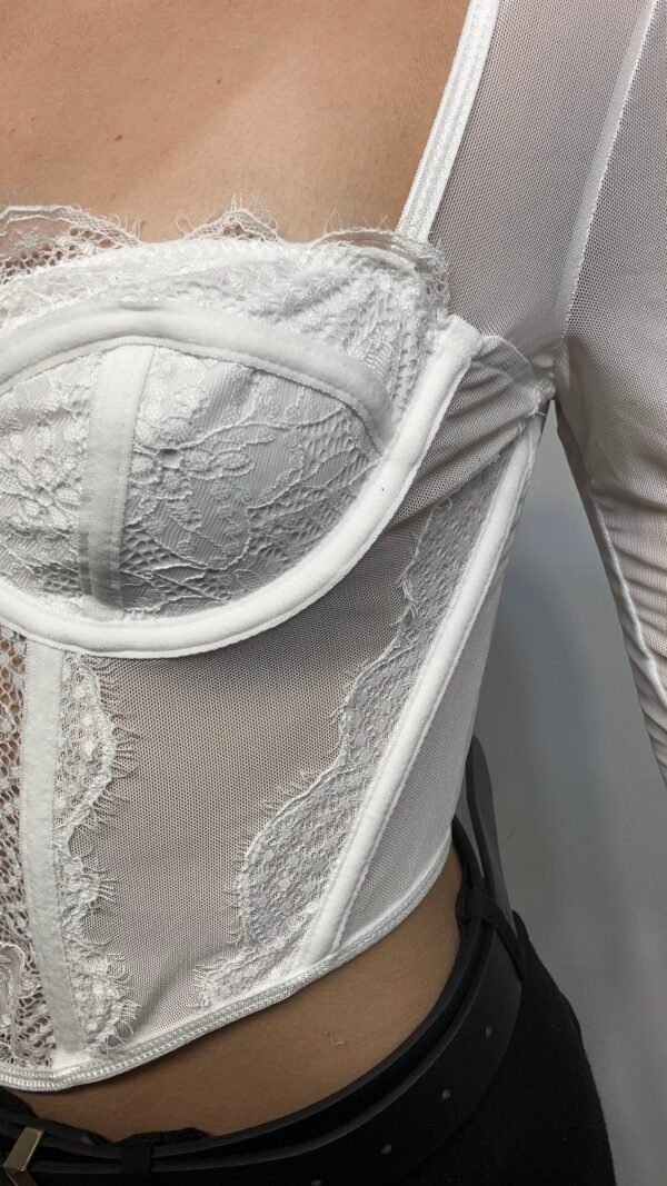TOP CORSET ENCAJE