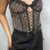CORSET ANIMAL PRINT