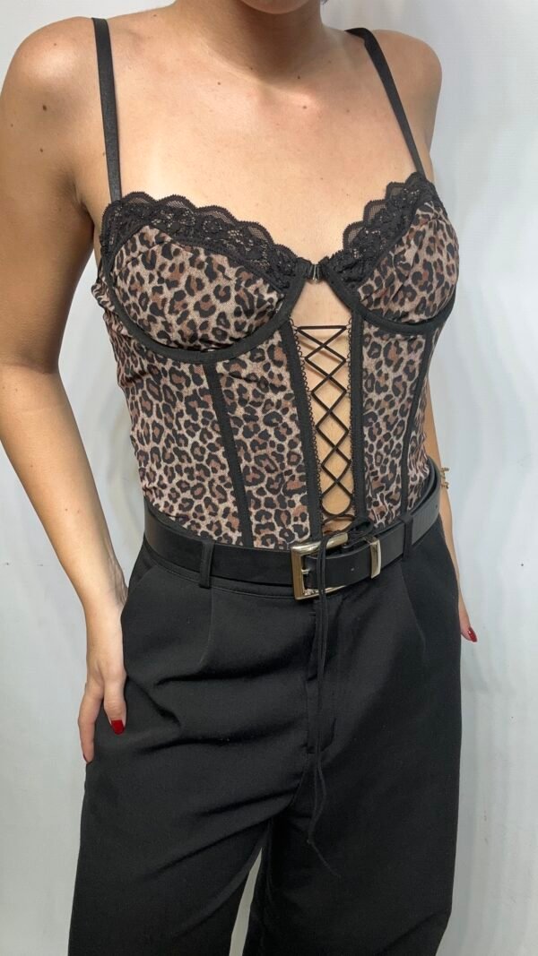 CORSET ANIMAL PRINT