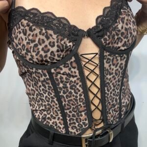 CORSET ANIMAL PRINT