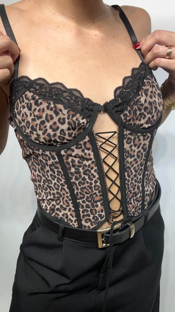 CORSET ANIMAL PRINT
