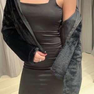 VESTIDO ESCOTE CUADRADO