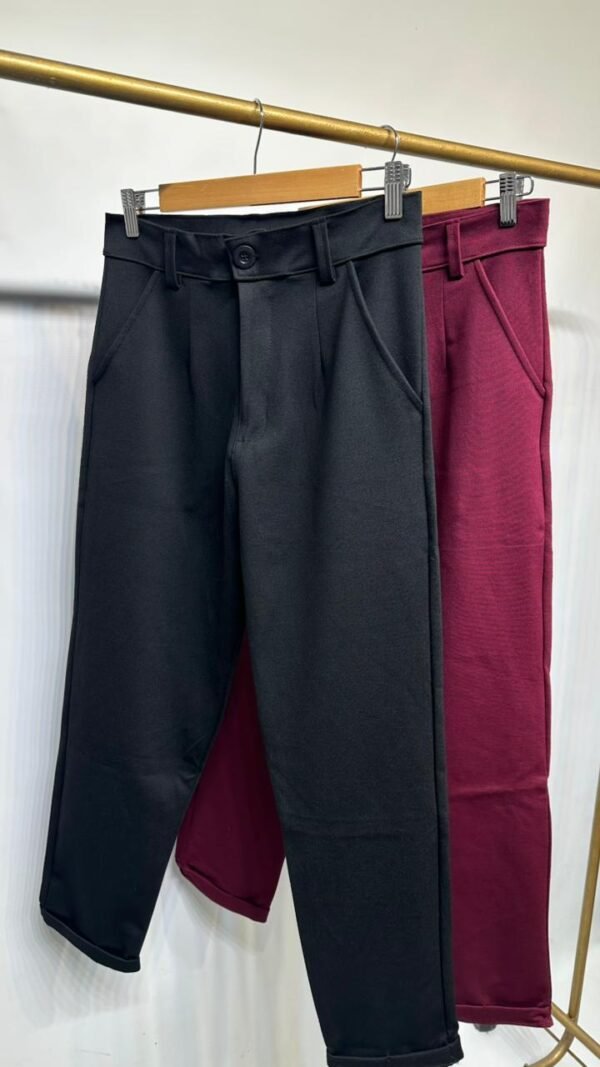 PANTALON PUNTO ROMA BABUCHA