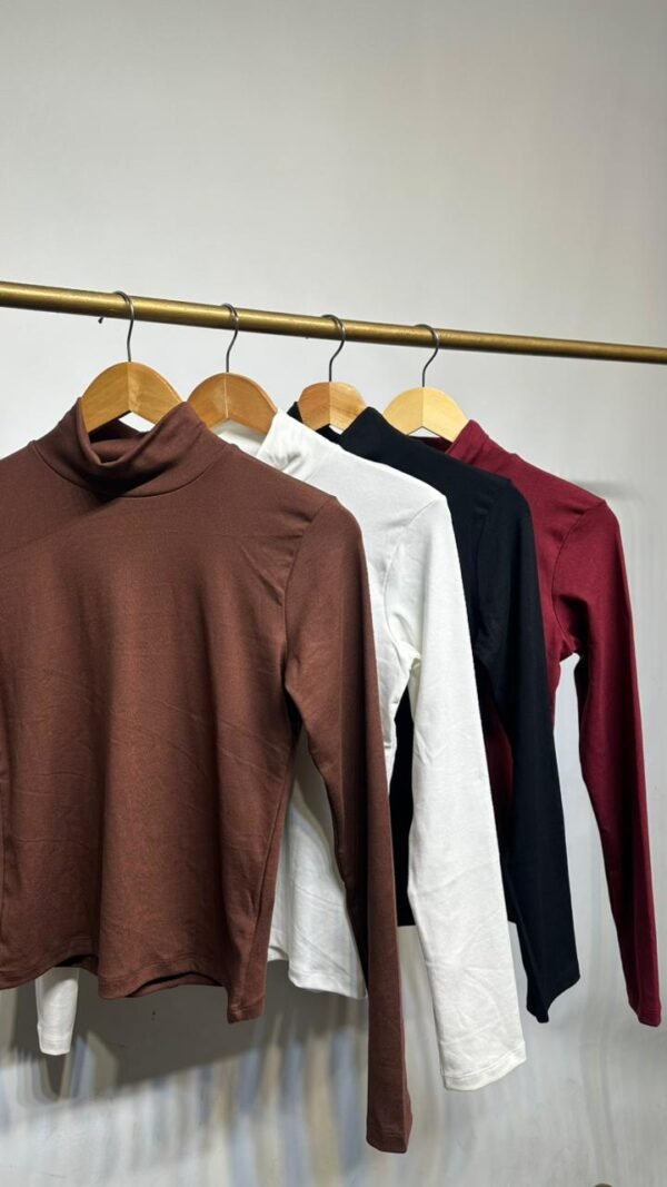 REMERA ALGODON CON CUELLO