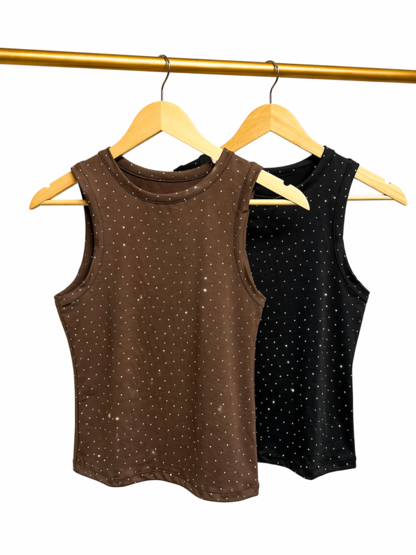 MUSCULOSA CON BRILLOS