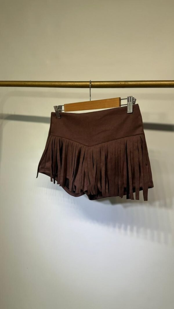 SHORT GAMUZADO